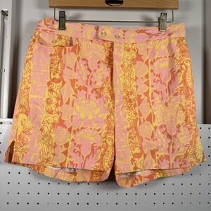 Vintage Lilly Pulitzer Shorts Men Stuff 34 Multicolor Floral Palm Beach Vacation